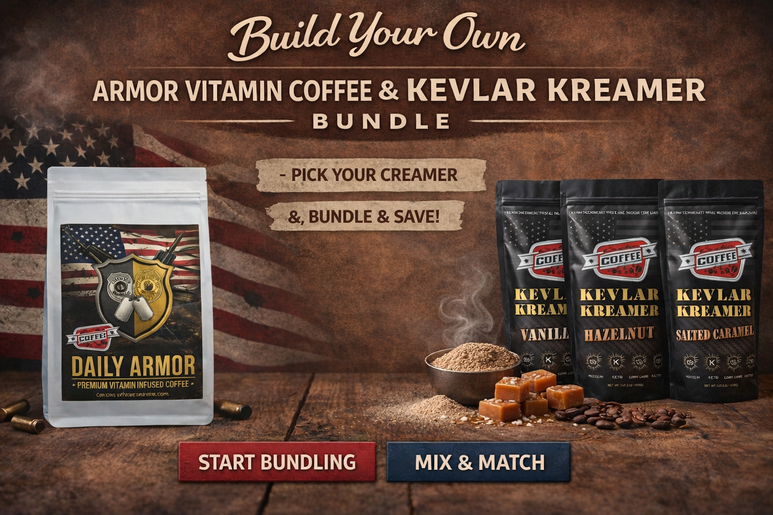 Kevlar Bundle — Daily ARMOR + Protein Creamer