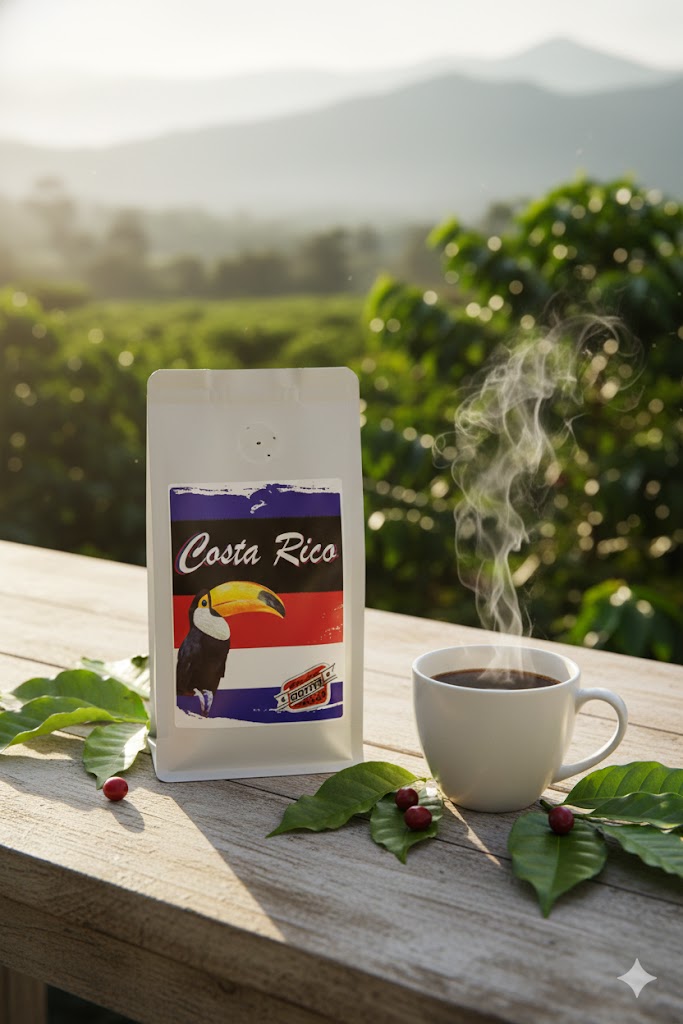 Costa Rica Single Origin – Lighter Roast Coffee