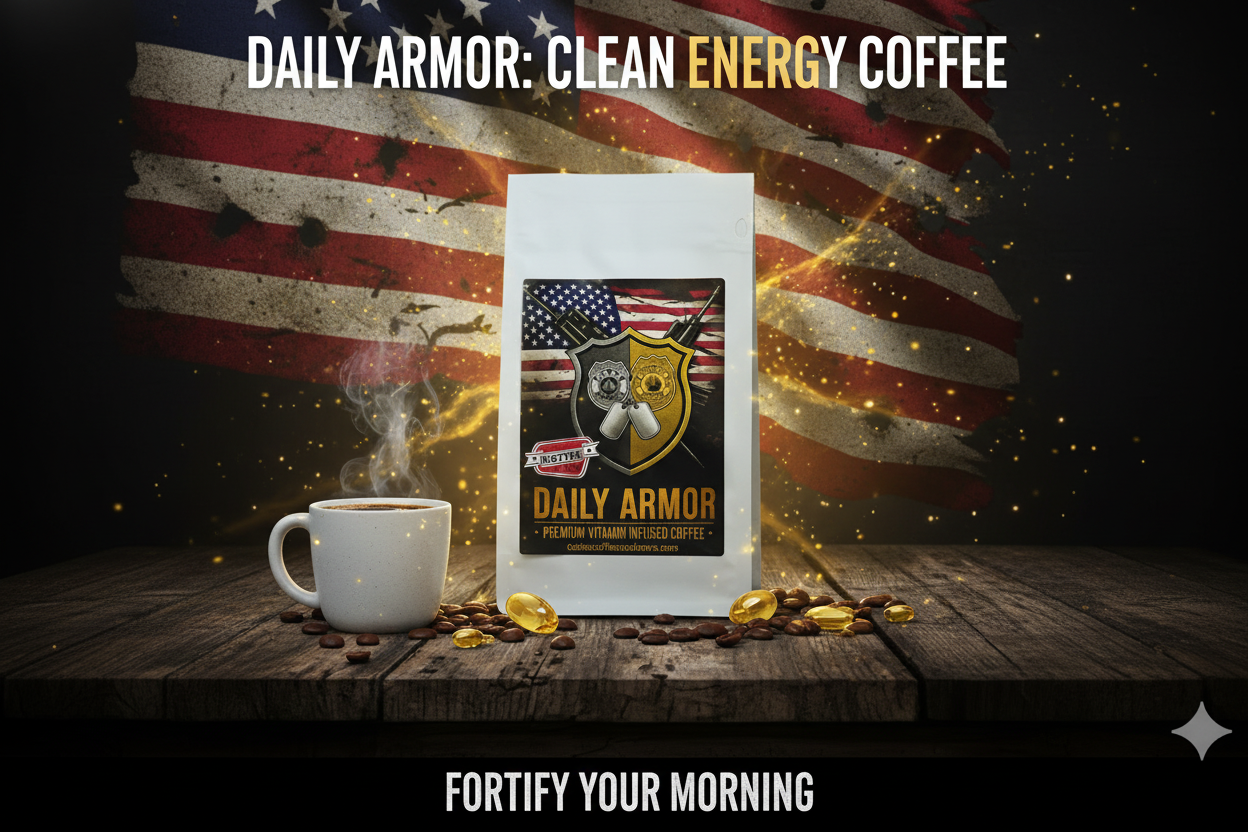 ARMOR Vitamin Coffee promotional banner