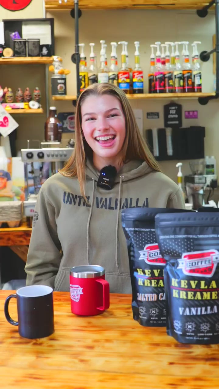 Kevlar Kreamer – Salted Caramel Coffee Creamer